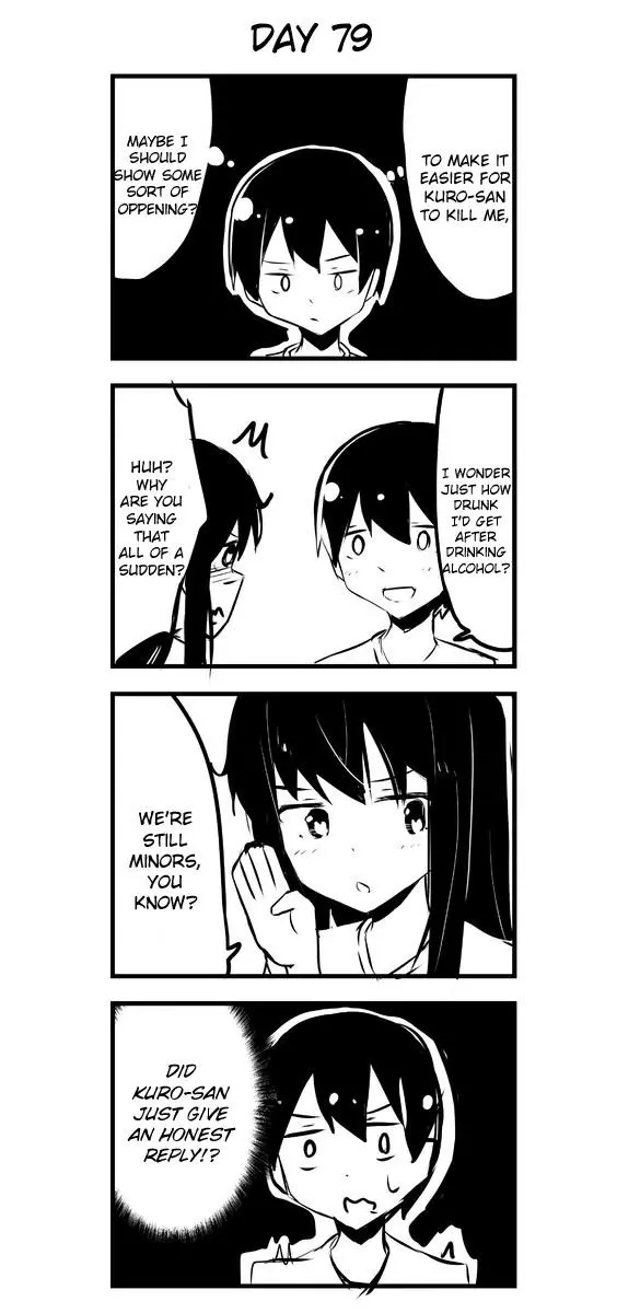 A Story About Wanting to Commit Suicide, but Its Scary So I Find a Yandere Girl to Kill Me, but After 100 days, I Somehow Got ○○ - Chapter 79 - Page 1