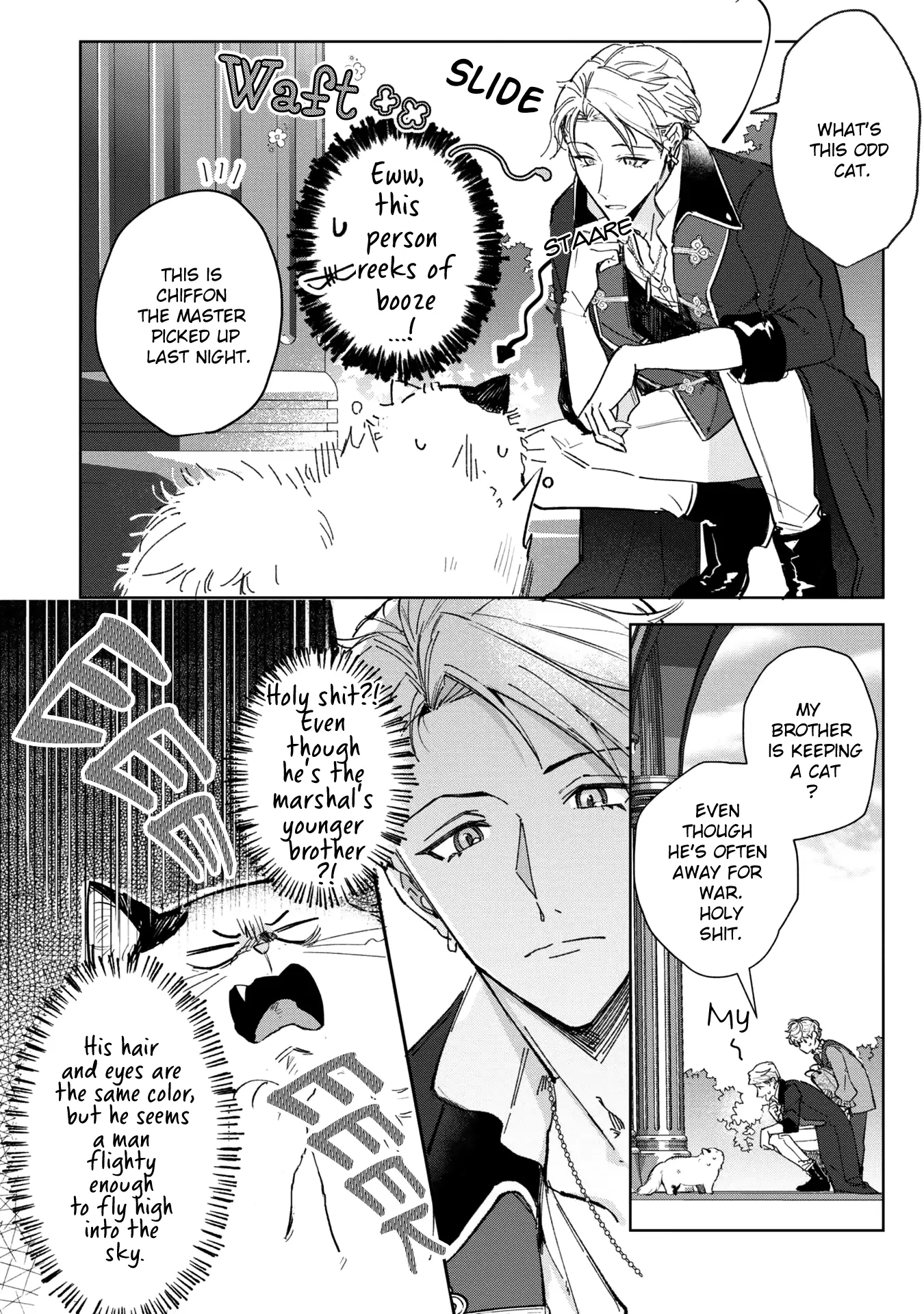 A Timid Lady was Turned into an Ugly Cat, but on the Verge of Fainting is Picked up by the Most Fearsome Military Duke - Chapter 4 - Page 28