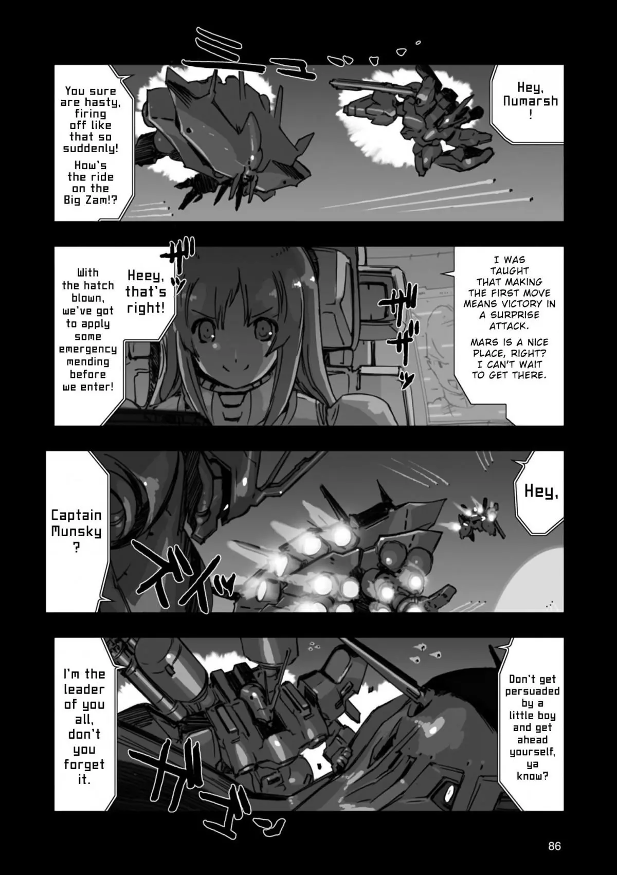 Advance of Zeta Re-Boot: Gundam Inle - Black Rabbit Had a Dream - Chapter 3 - Page 7