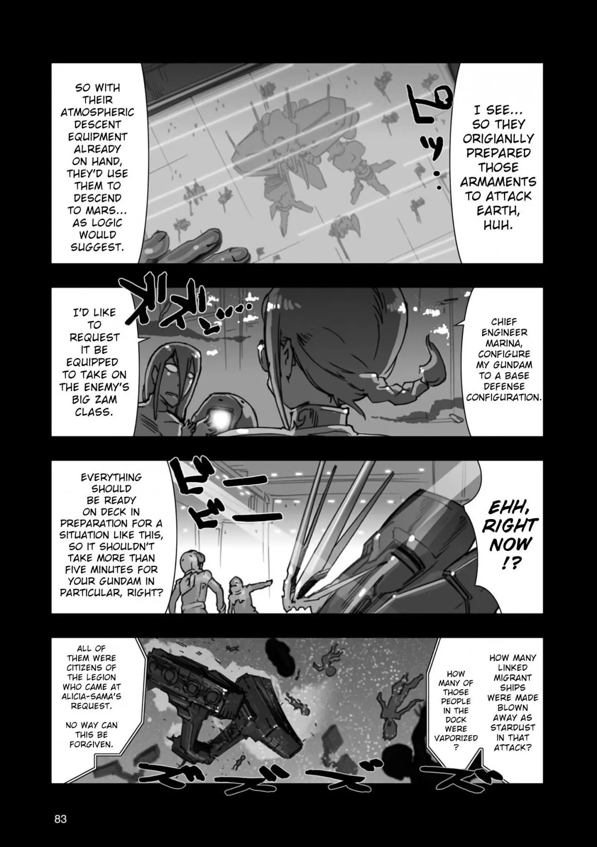 Advance of Zeta Re-Boot: Gundam Inle - Black Rabbit Had a Dream - Chapter 3 - Page 4