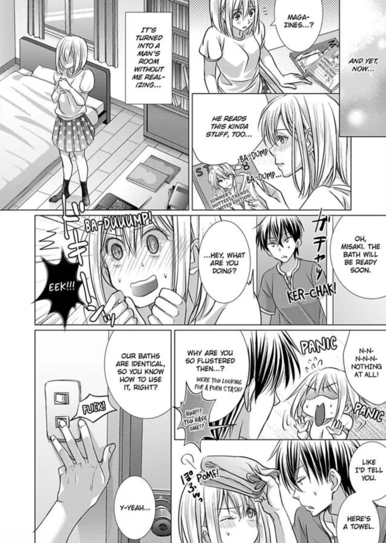 Getting Wet Flips My Switch!? -Do You Mind if I Get Turned On?- - Chapter 3 - Page 12
