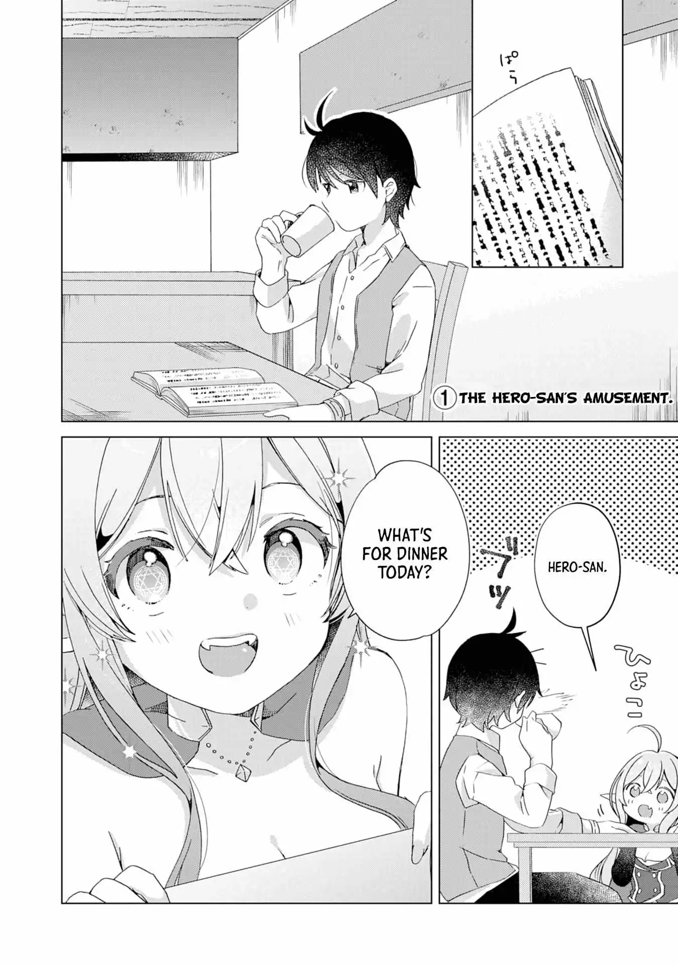 Hara Peko Mao To Horyo Yuusha! Mao Ga Ore No Heya Ni Meshi Wo Gui Ni Kurundaga - Chapter 2 - Page 3