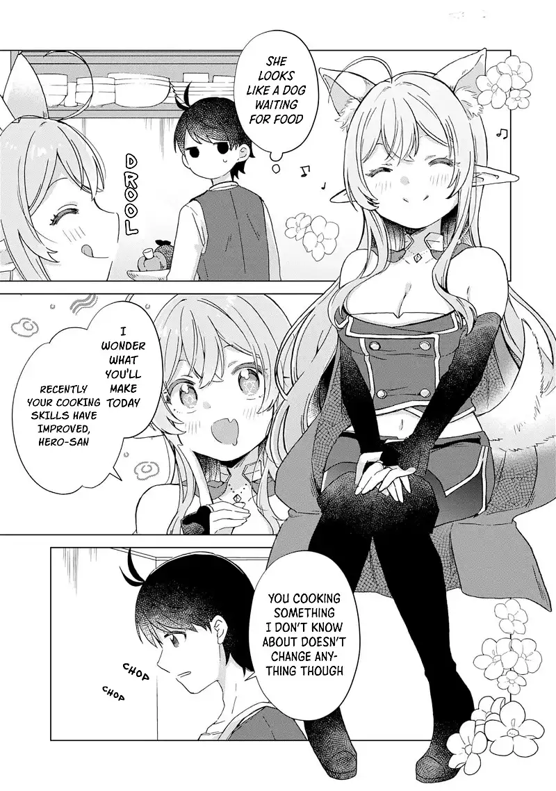 Hara Peko Mao To Horyo Yuusha! Mao Ga Ore No Heya Ni Meshi Wo Gui Ni Kurundaga - Chapter 6 - Page 21
