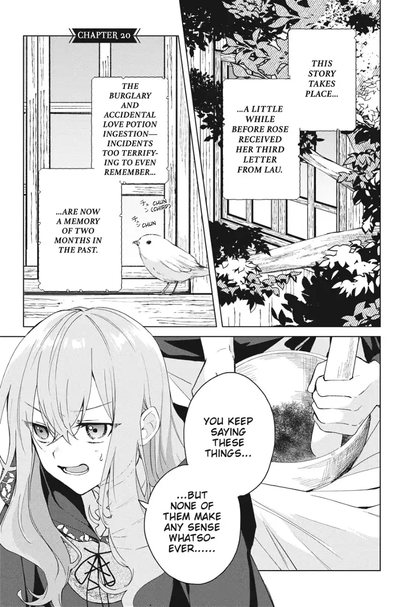 Hello, I Am A Witch, And My Crush Wants Me To Make A Love Potion! - Chapter 20 - Page 1