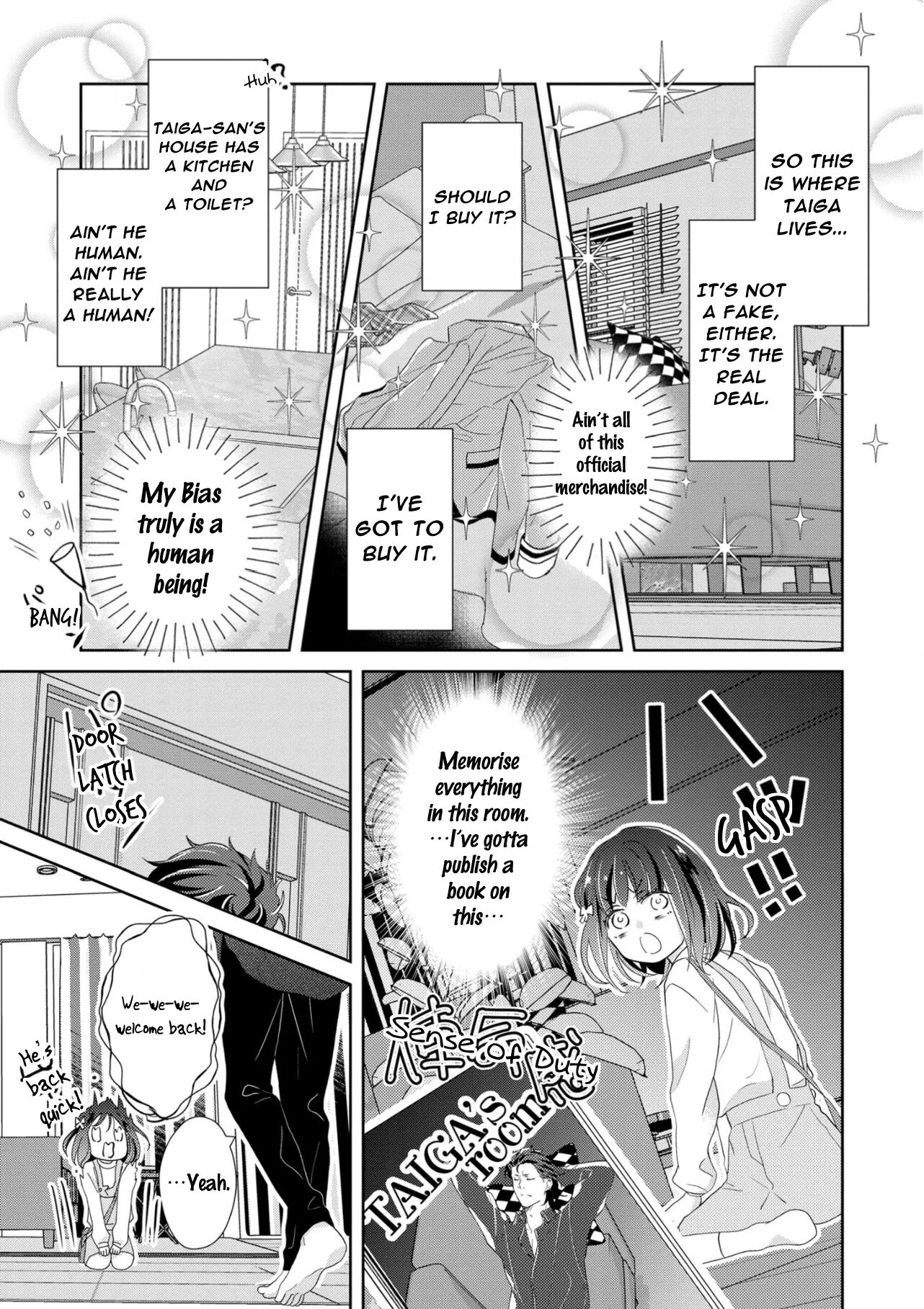 I May Be a Mob, but Because My Bias is Here Everyday is Fun - Chapter 3 - Page 15
