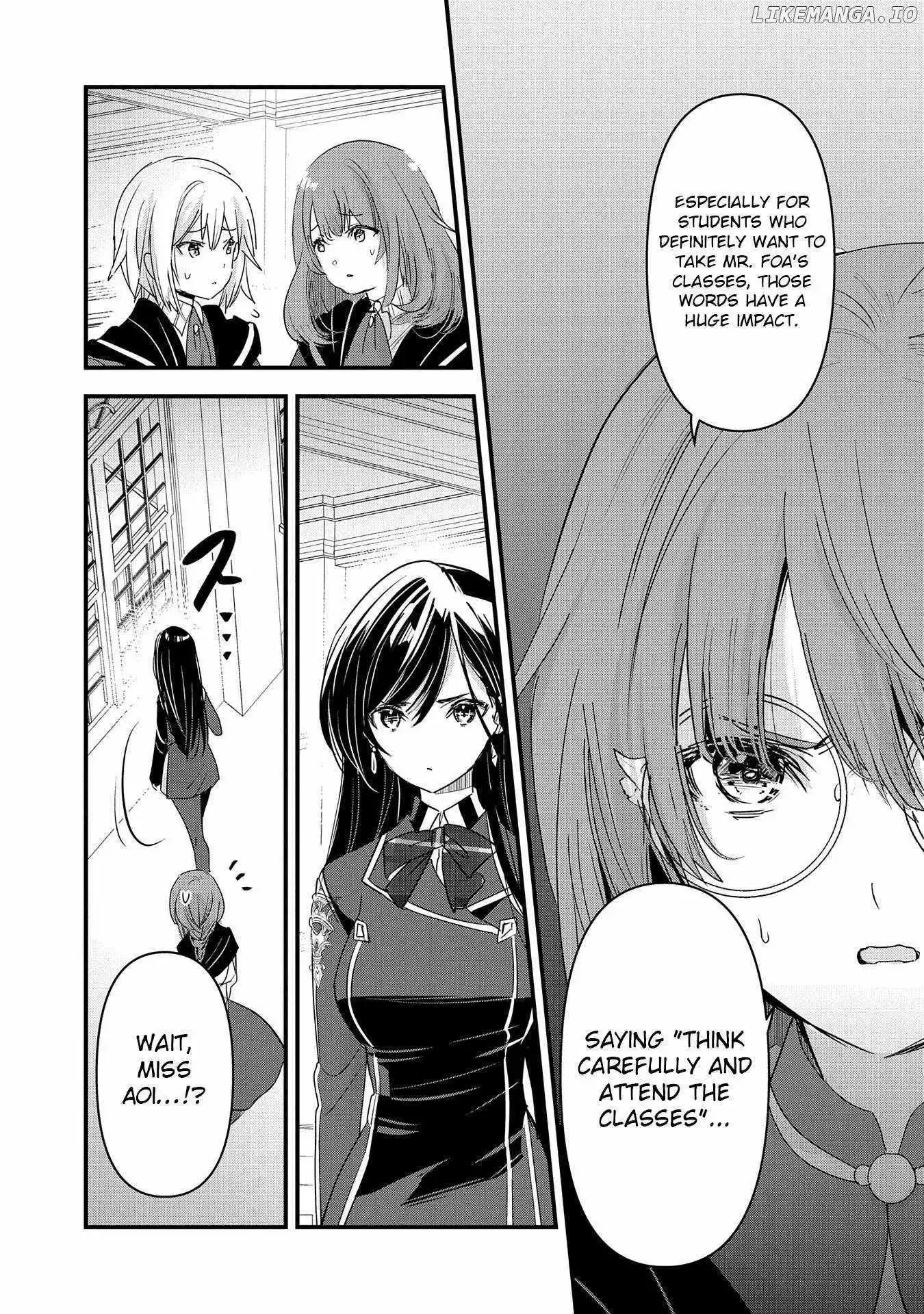 I Was Transferred To Another World And Became A Teacher, But I'm Feared As A Witch: Aoi-sensei's Academy Struggle Log - Chapter 11 - Page 33
