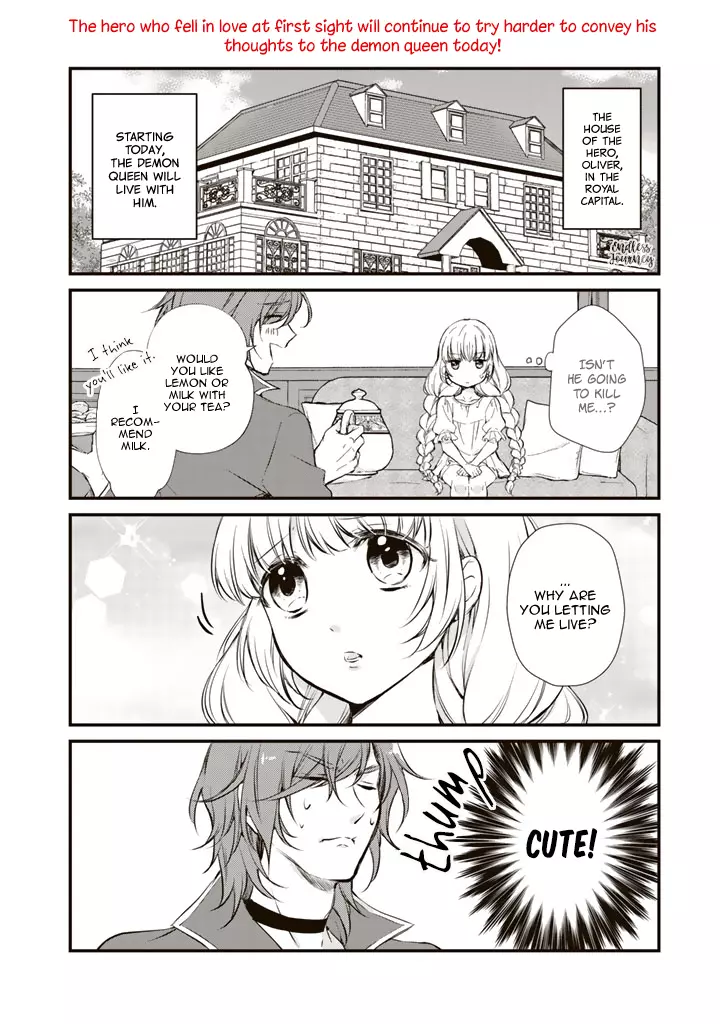 I’m the Demon Queen, but for Some Reason the Hero Is Doting on Me - Chapter 2 - Page 3