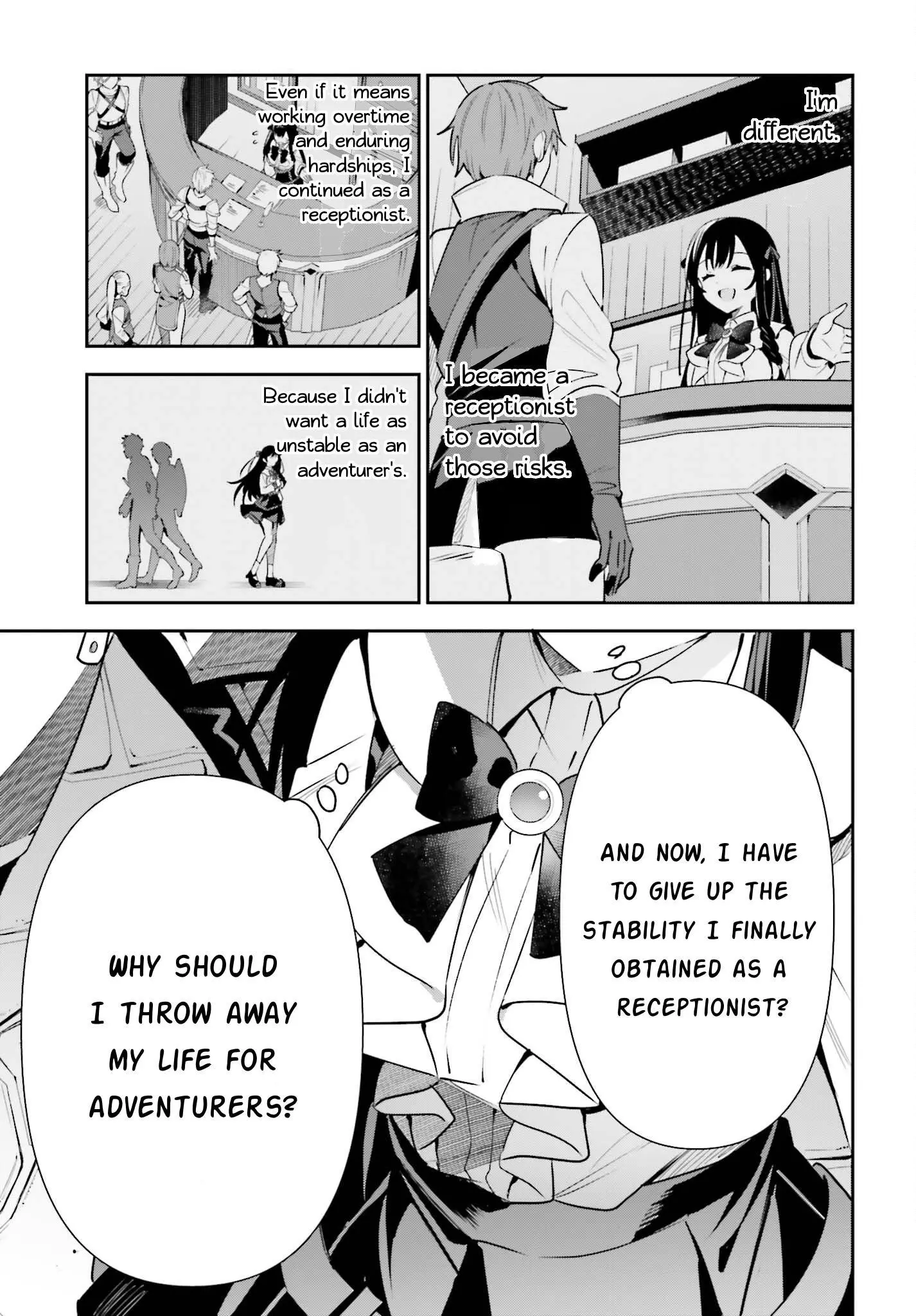 I'm The Guild Receptionist, But Since I Don't Want To Work Overtime, I Think I'll Just Solo The Boss - Chapter 19 - Page 19