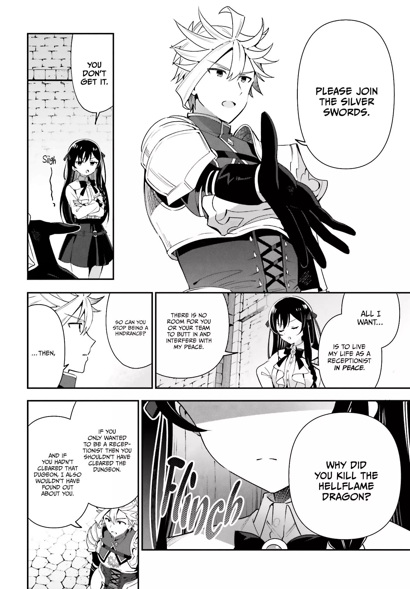 I'm The Guild Receptionist, But Since I Don't Want To Work Overtime, I Think I'll Just Solo The Boss - Chapter 3 - Page 23