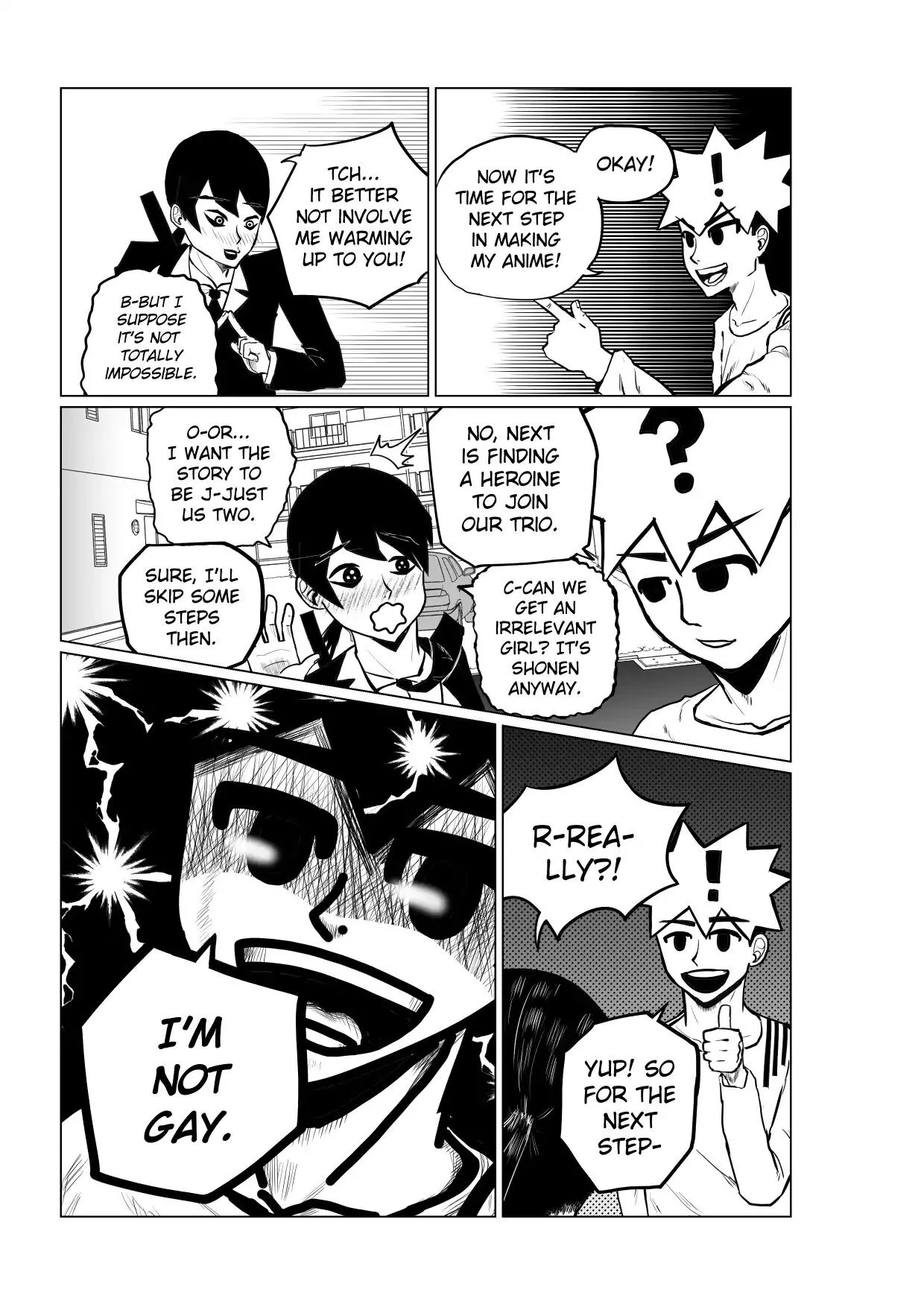 Is It Wrong to Write a Gag Manga in a Contest? - Chapter 1 - Page 12