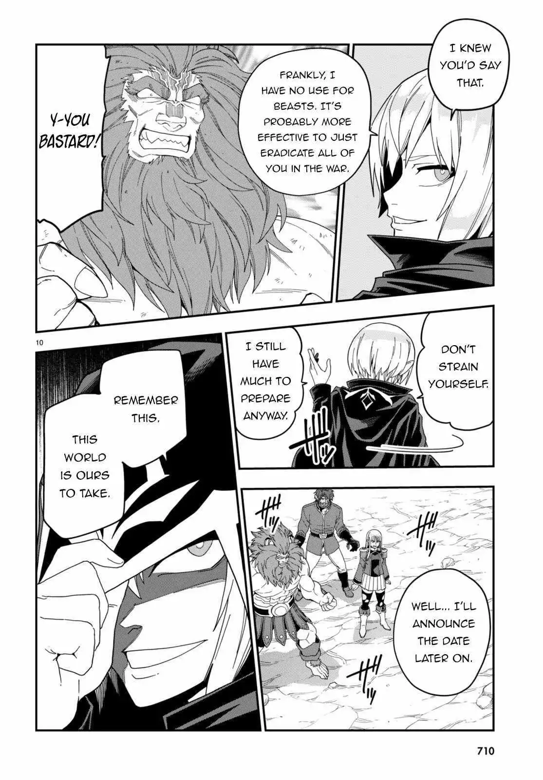 Konjiki no Moji Tsukai - Yuusha Yonin ni Makikomareta Unique Cheat - Chapter 97 - Page 10