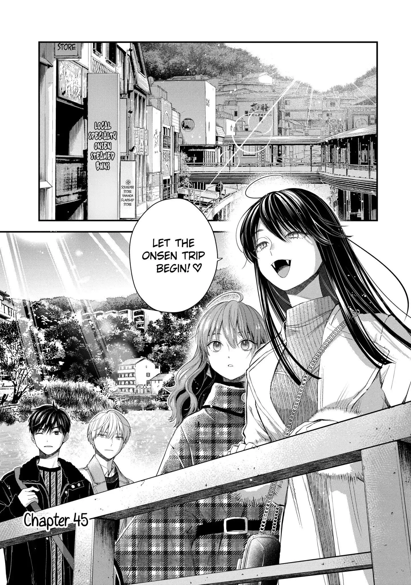 Koori Zokusei Danshi to Cool na Douryo Joshi - Chapter 45.1 - Page 1