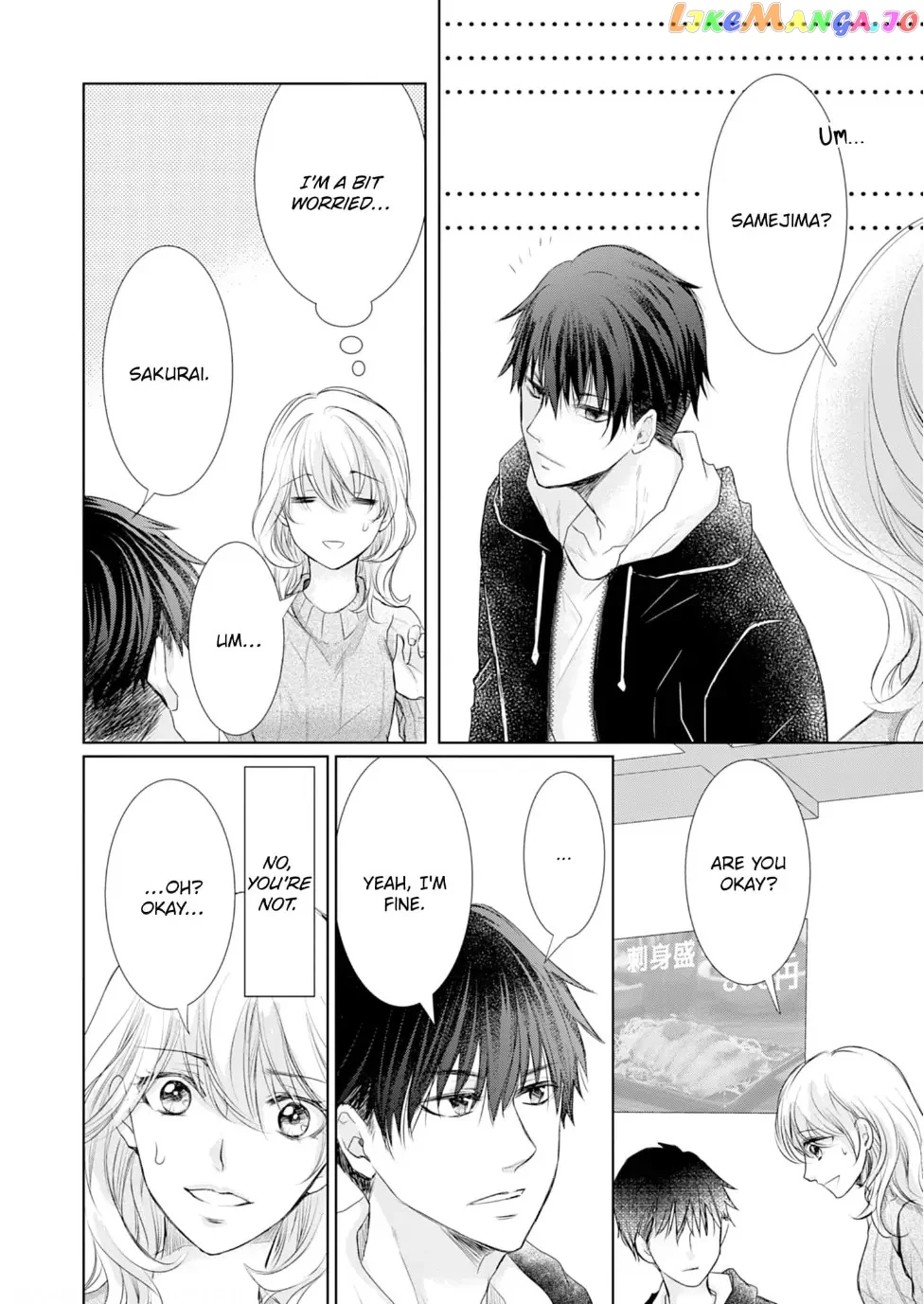 My Quiet Younger Boyfriend's Inner Thoughts are So Naughty: Has He Always Looked at Me With Such Lustful Eyes? - Chapter 1 - Page 14