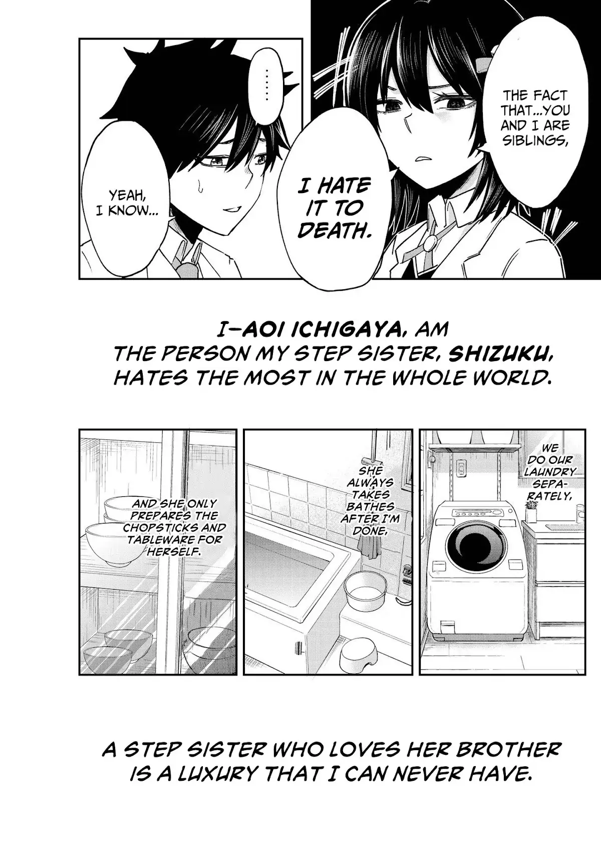 My Stepsister Who Says Go Die Go Die to Me Every Day, Tries to Hypnotize Me to Fall for Her While I Was Sleeping…! - Chapter 0 - Page 3