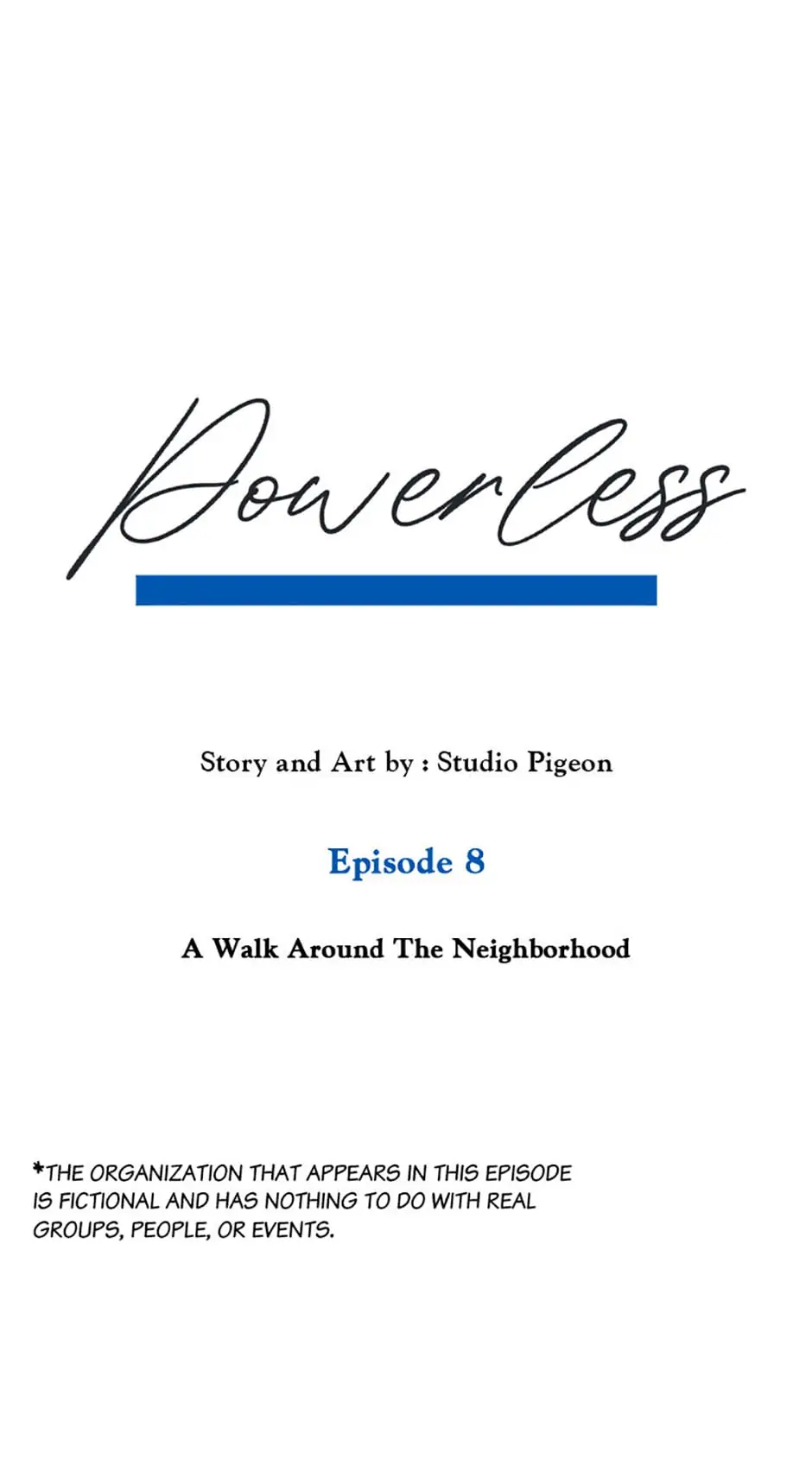 Powerless - Chapter 8 - Page 1