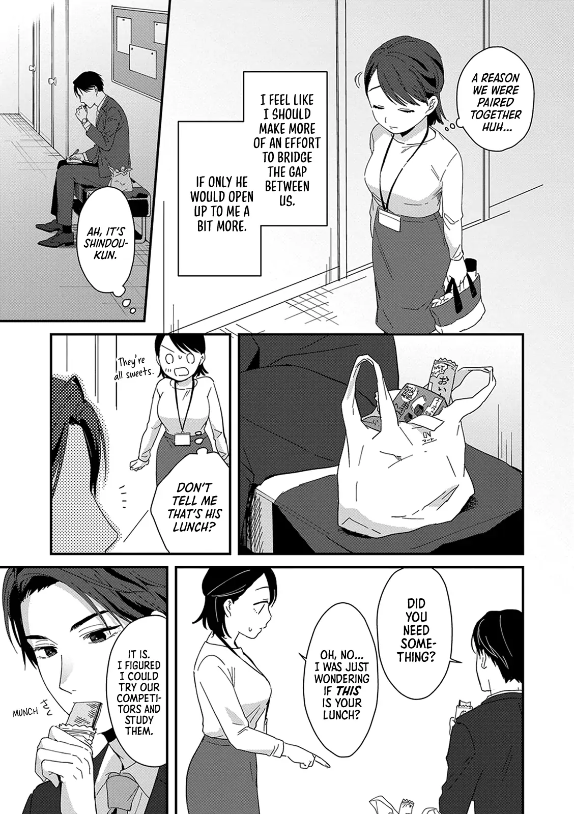 Shindou-kun is a Handful: Coping with a Junior Who's Too Sexually Explicit! - Chapter 1 - Page 9