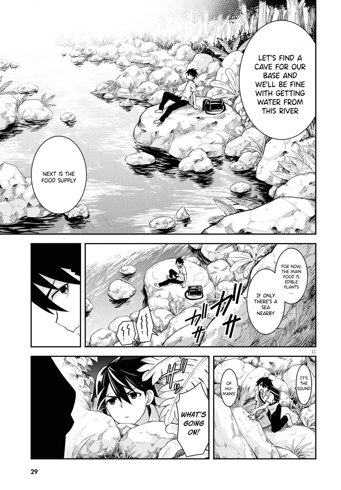 Survival life in a different world ~I moved to an uninhabited island in a different world with everyone at school, but I'm the only one who wins easily~ - Chapter 1 - Page 15