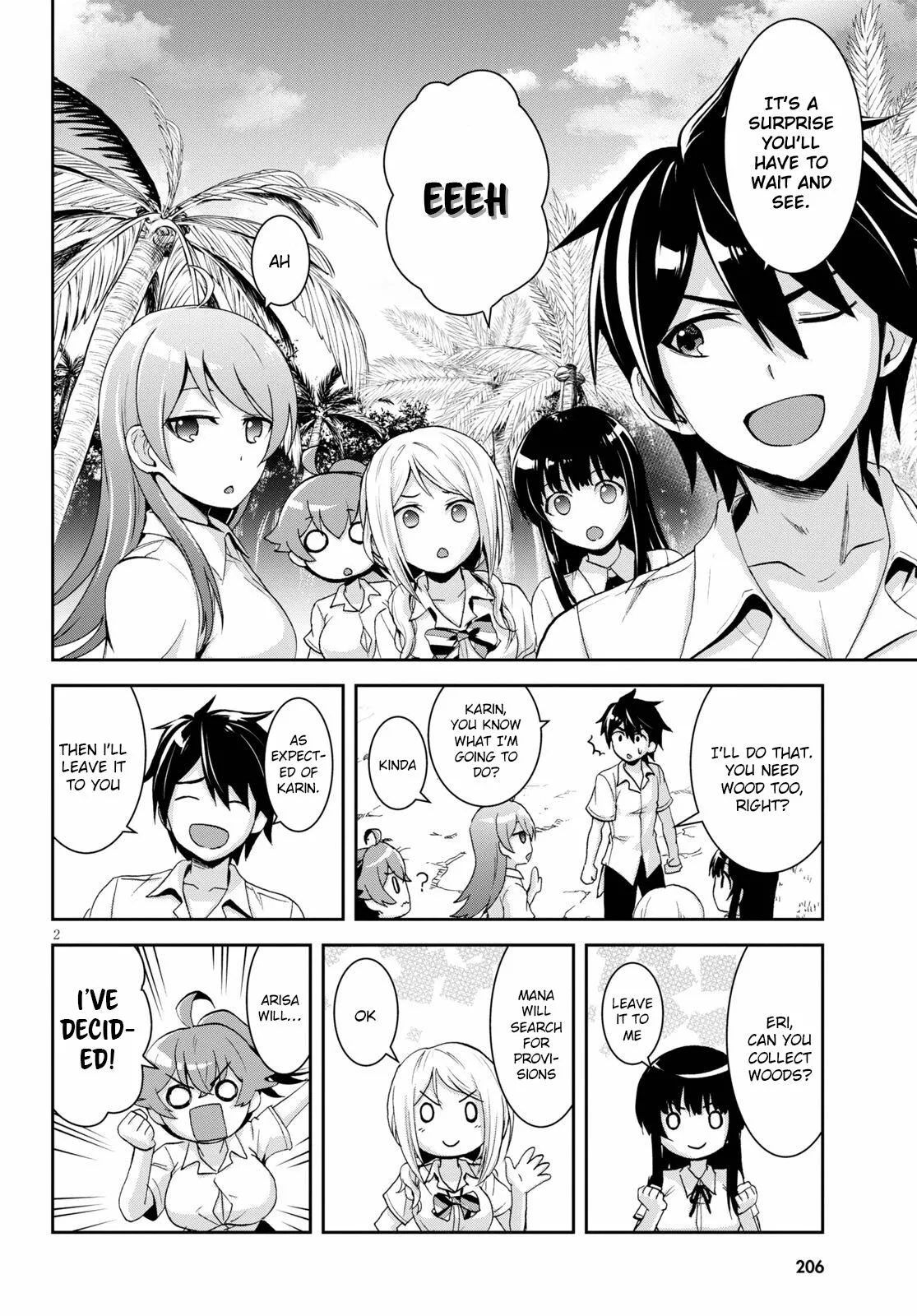 Survival life in a different world ~I moved to an uninhabited island in a different world with everyone at school, but I'm the only one who wins easily~ - Chapter 4 - Page 3