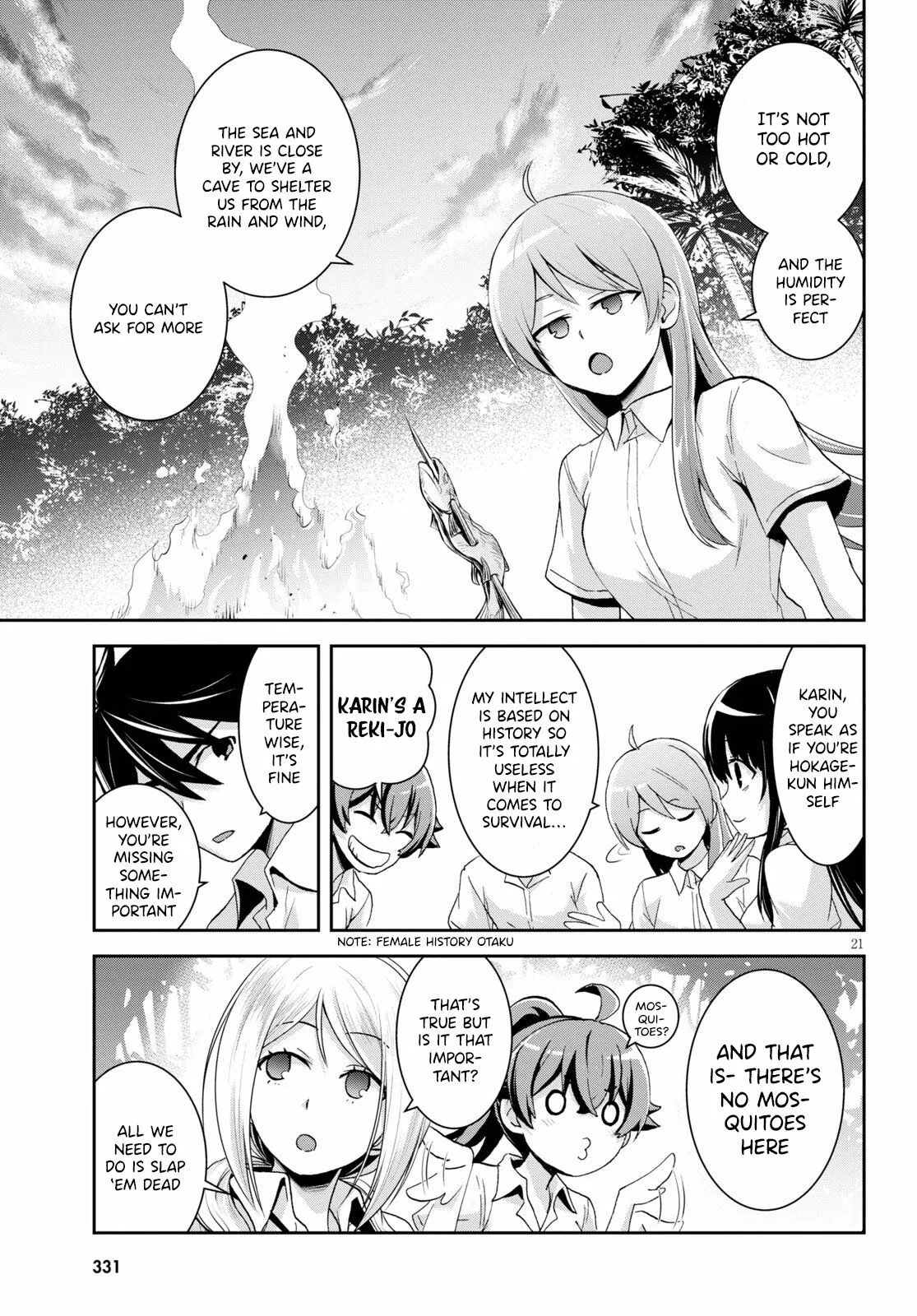 Survival life in a different world ~I moved to an uninhabited island in a different world with everyone at school, but I'm the only one who wins easily~ - Chapter 5 - Page 22