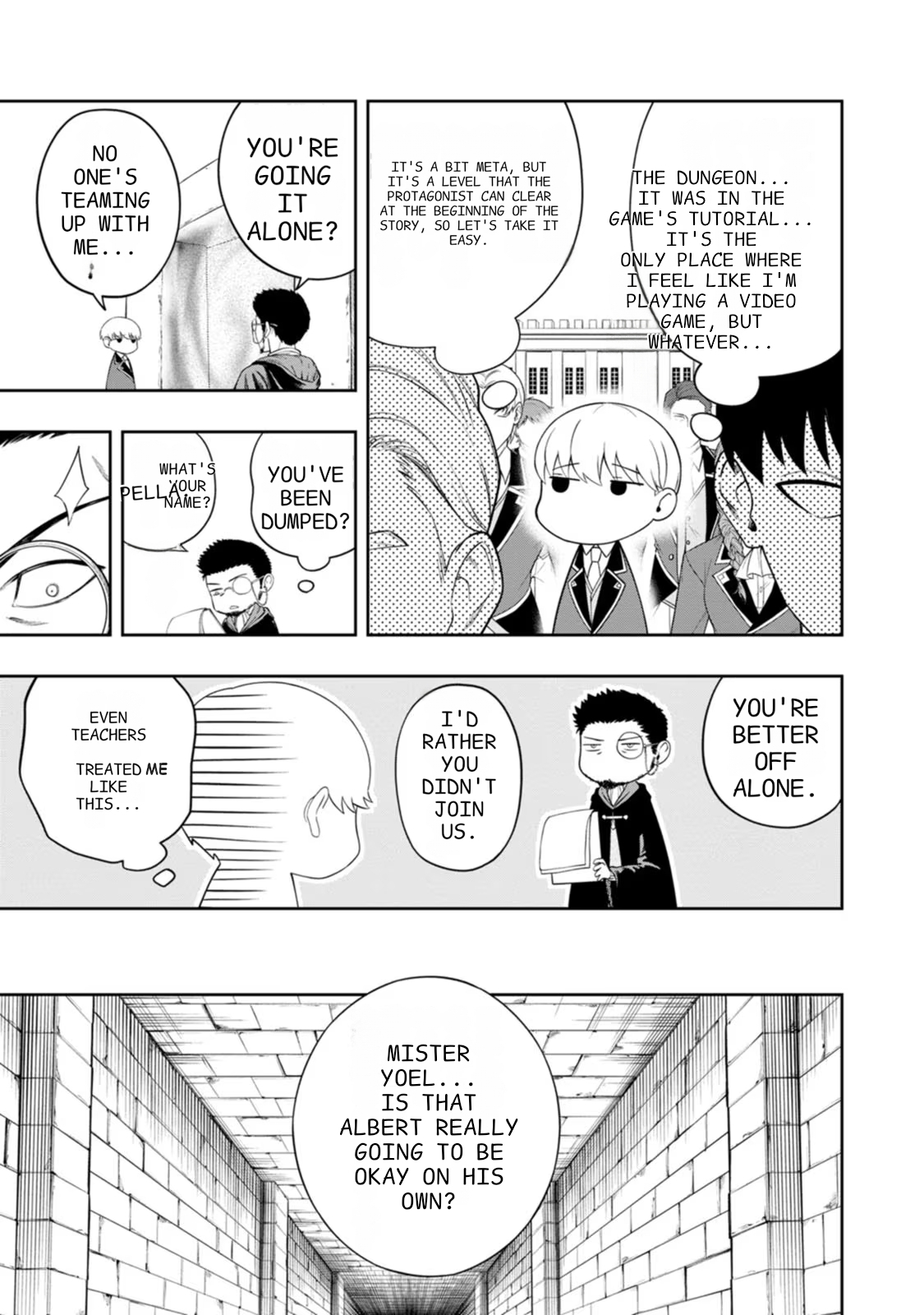 The Mad Mob Character Unknowingly Destroys the Main Story - Chapter 10 - Page 13