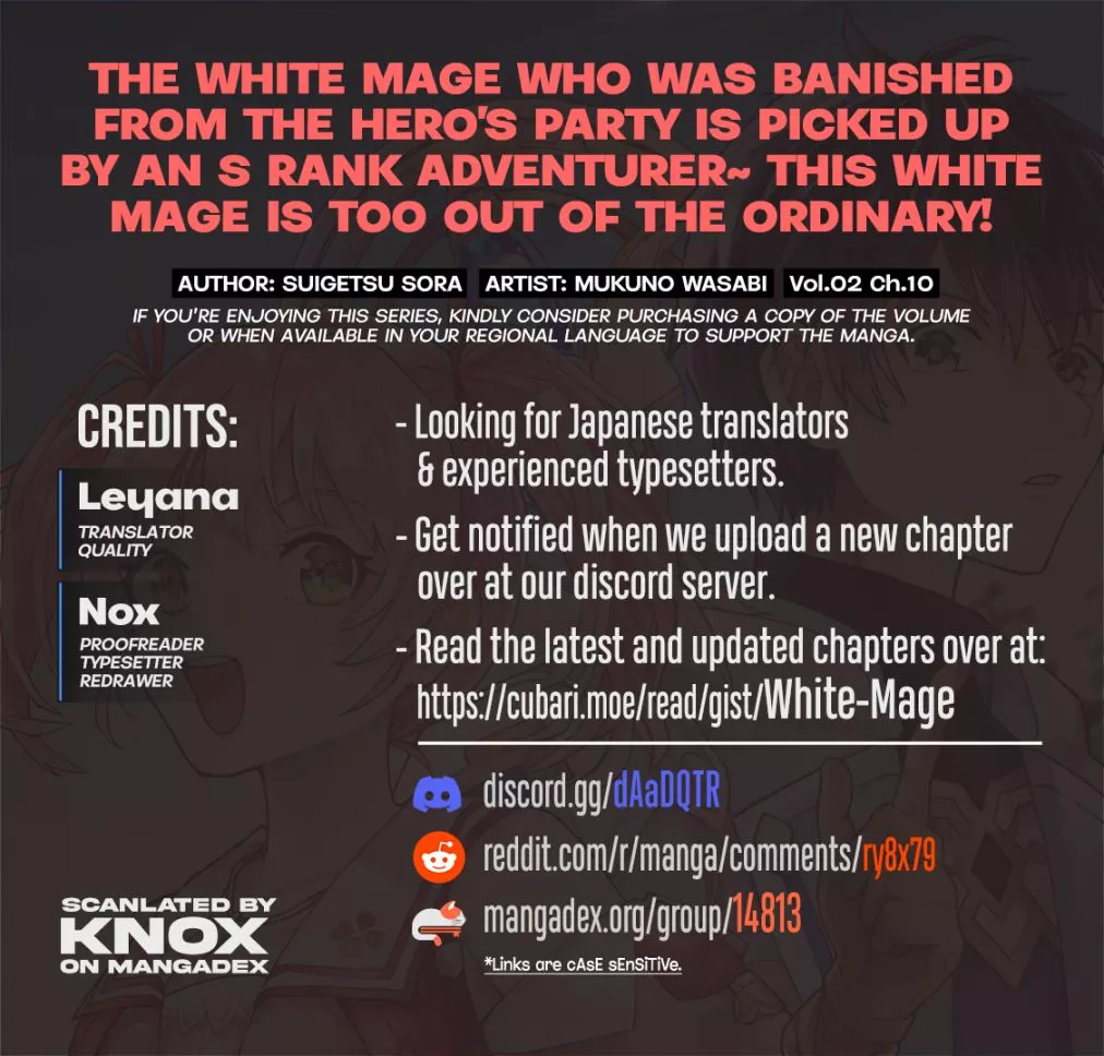 The White Mage Who Was Banished From the Hero's Party Is Picked up by an S Rank Adventurer ~ This White Mage Is Too Out of the Ordinary! - Chapter 10 - Page 34
