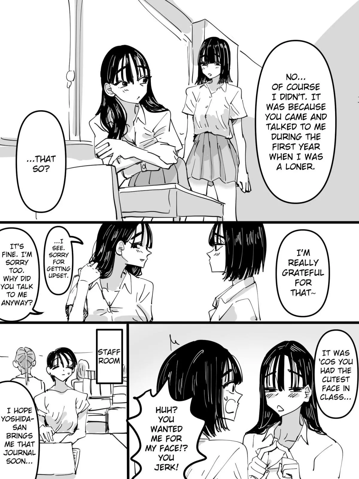 Two Girls Who Are Roughly the Same Height But Whose Proportions Are Completely Different - Chapter 1 - Page 4