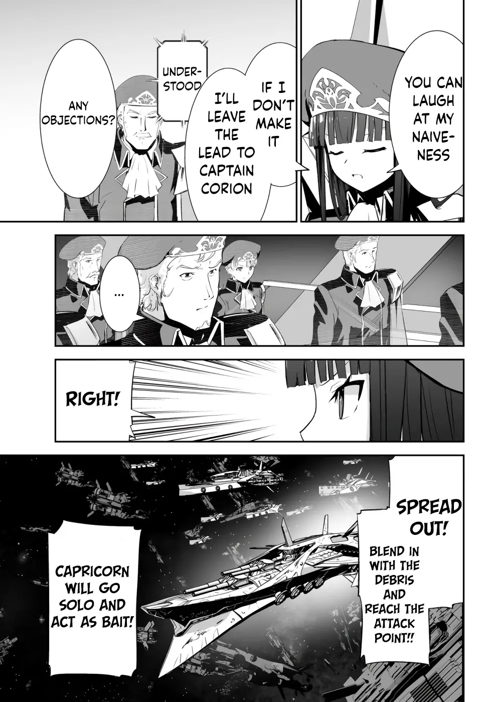Unparalleled Path ~ Reincarnated as the AI for a space battleship  [Silent_Shadow05] - Chapter 8 - Page 8
