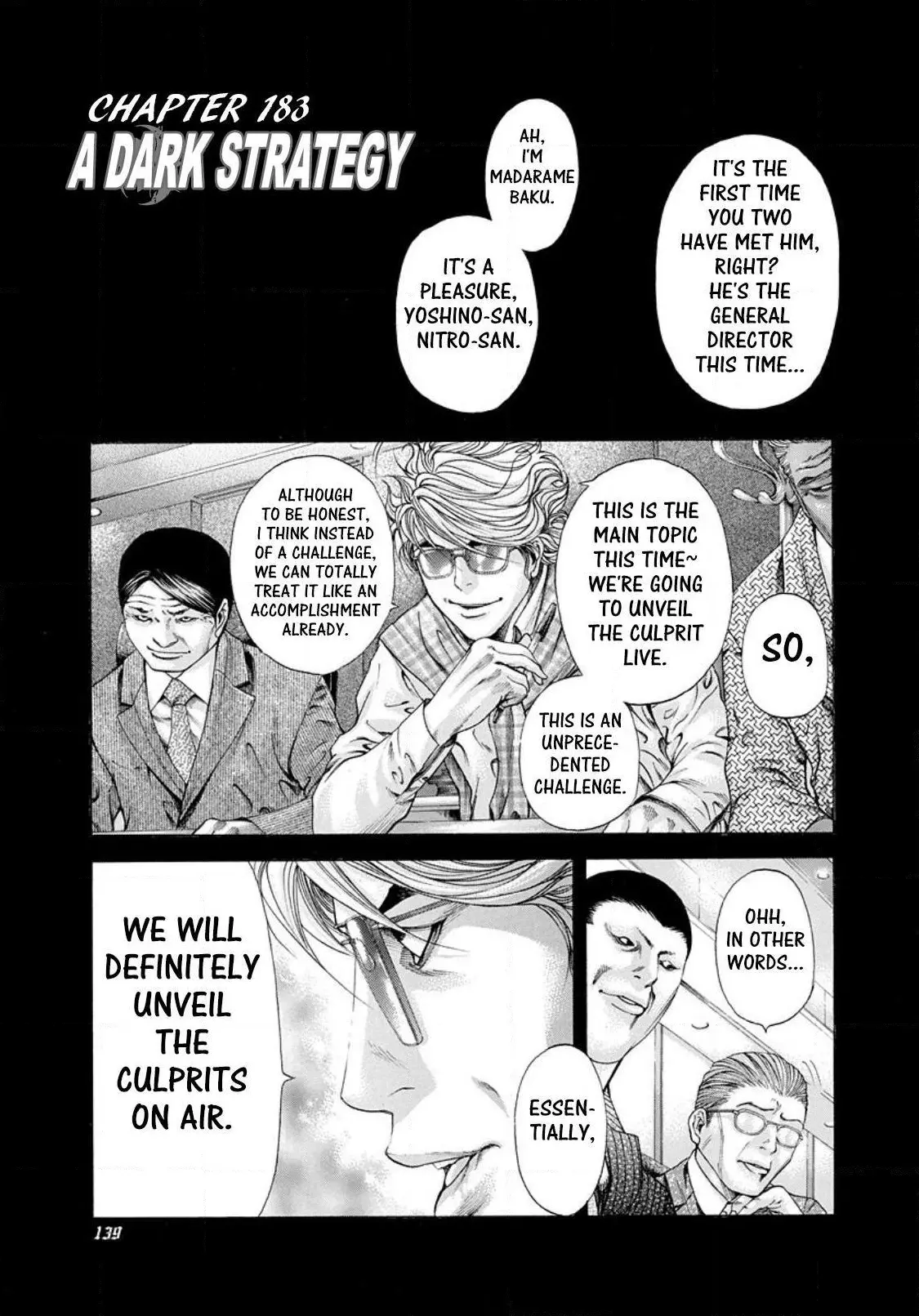 Usogui - Chapter 183 - Page 1