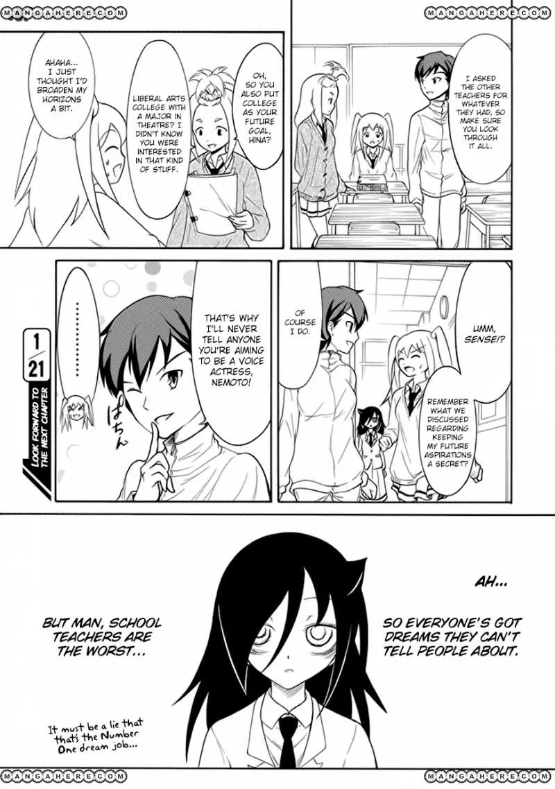 WataMote: No Matter How I Look At It, It's You Guys' Fault I'm Not Popular! - Chapter 90 - Page 11