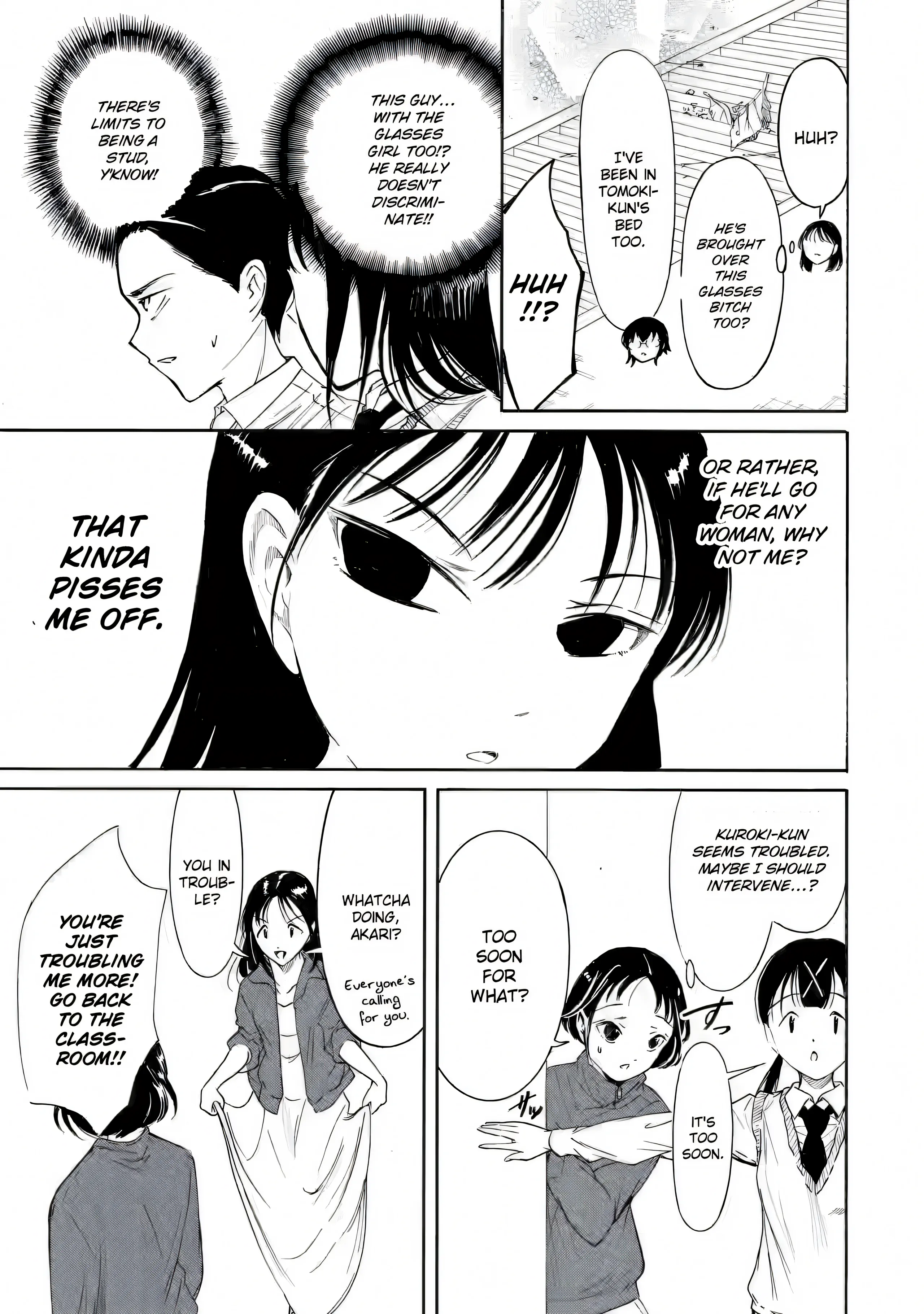 WataMote: No Matter How I Look At It, It's You Guys' Fault I'm Not Popular! - Chapter 213 - Page 9