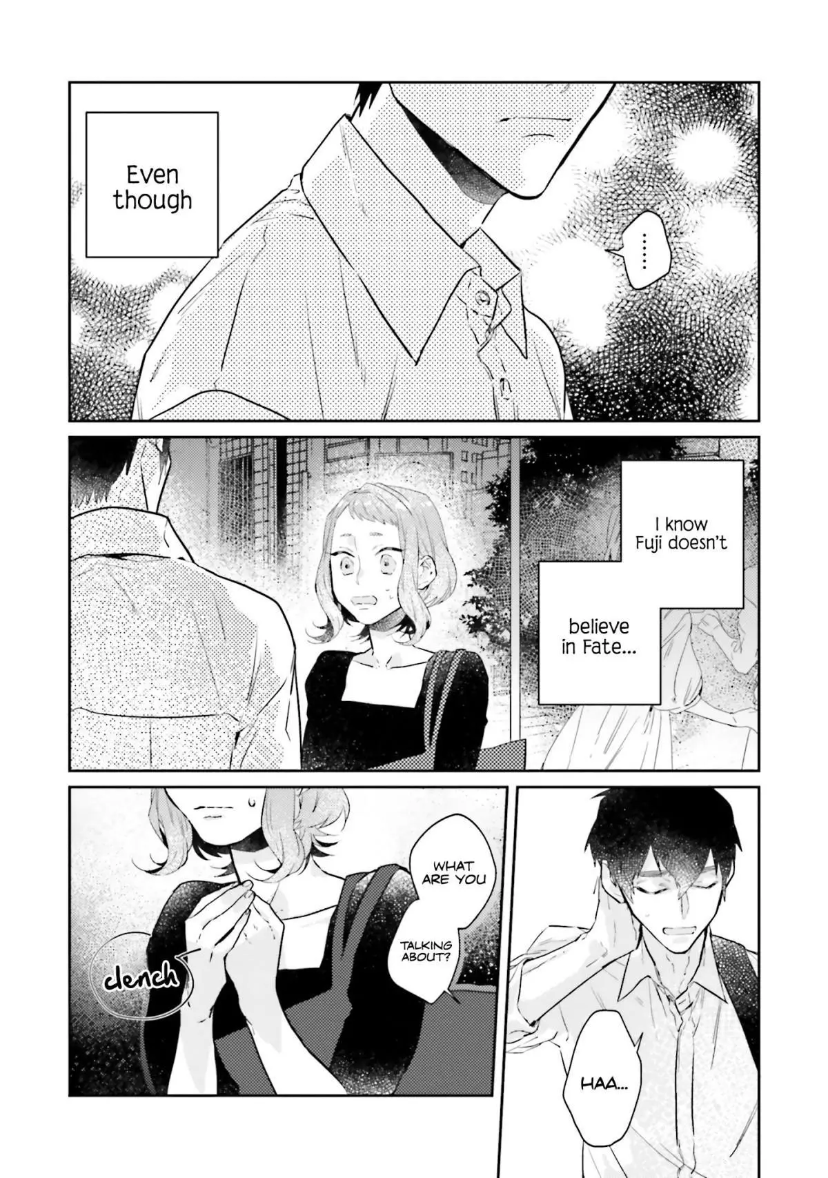 What He Who Doesn't Believe in Fate Says - Chapter 14 - Page 2