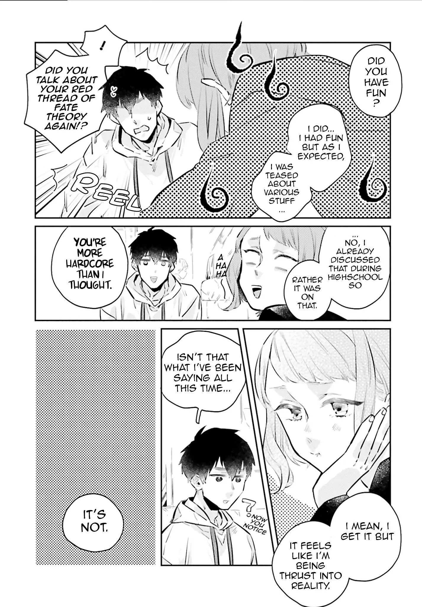 What He Who Doesn't Believe in Fate Says - Chapter 3 - Page 12