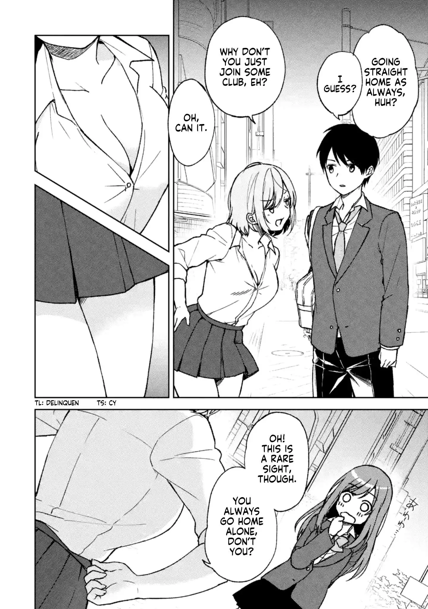 When I Rescued a Beautiful Girl Who Was About to Be Molested, It Was My Childhood Friend Sitting Next to Me - Chapter 4 - Page 4