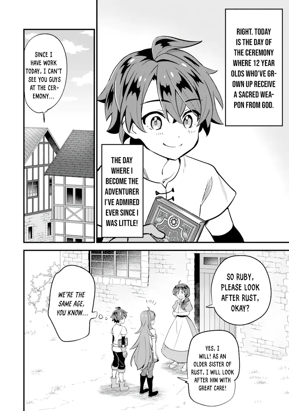 When I Tried Strengthening 【Rusted Sword】, It Evolved Into An Overpowered Magic Sword - Chapter 1 - Page 8