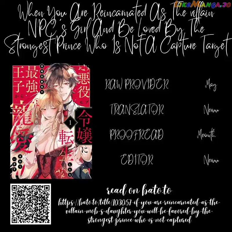When You Are Reincarnated As The villain NPC's Girl And Be Loved By The Strongest Prince Who Is Not A Capture Target - Chapter 3 - Page 1