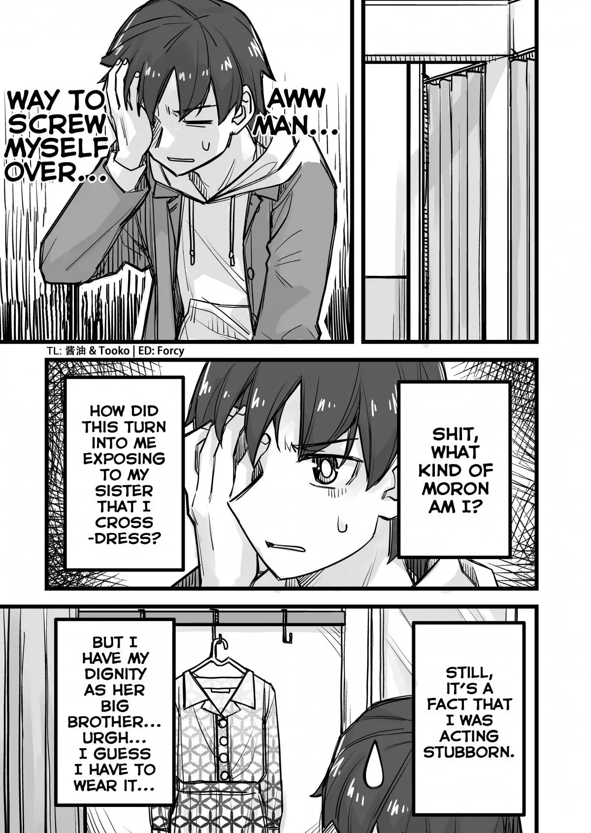 While Cross-Dressing, I Was Hit On By A Handsome Guy! - Chapter 25 - Page 1